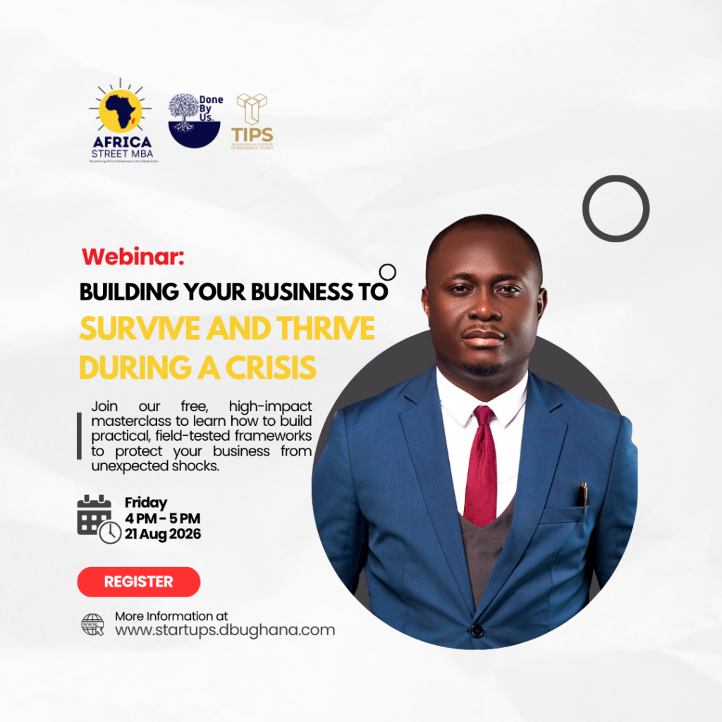 Webinar: Building Your Business To Survive And Thrive During A Crisis