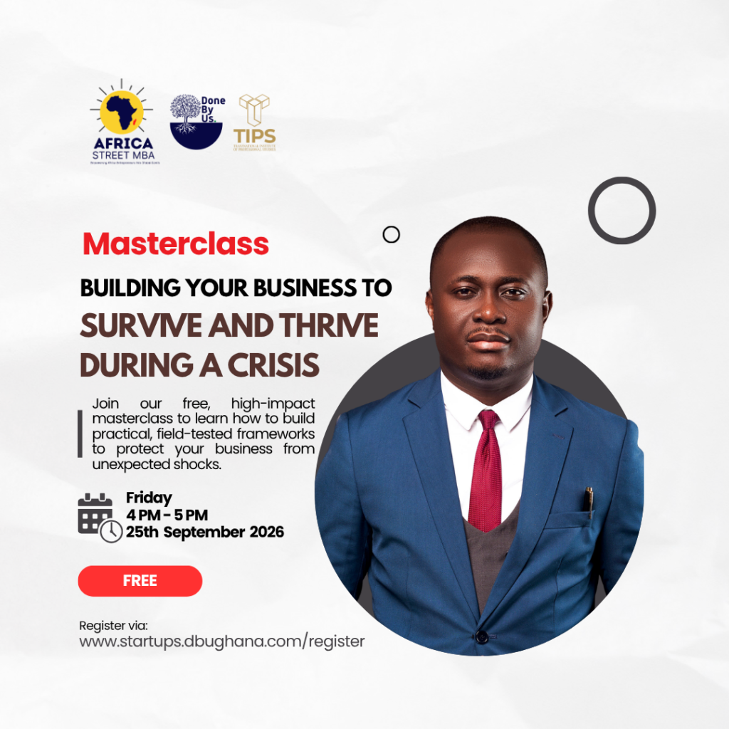 Webinar: Building Your Business To Survive And Thrive During A Crisis
